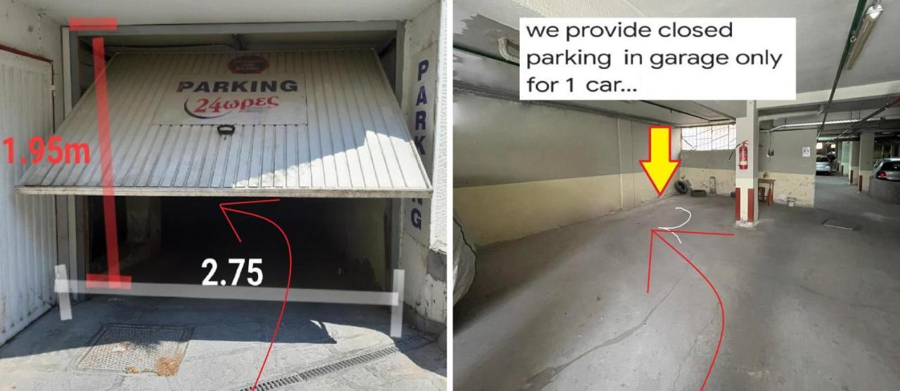Traveler Home 85M2 Private Parking Next To Center Thessaloniki Buitenkant foto