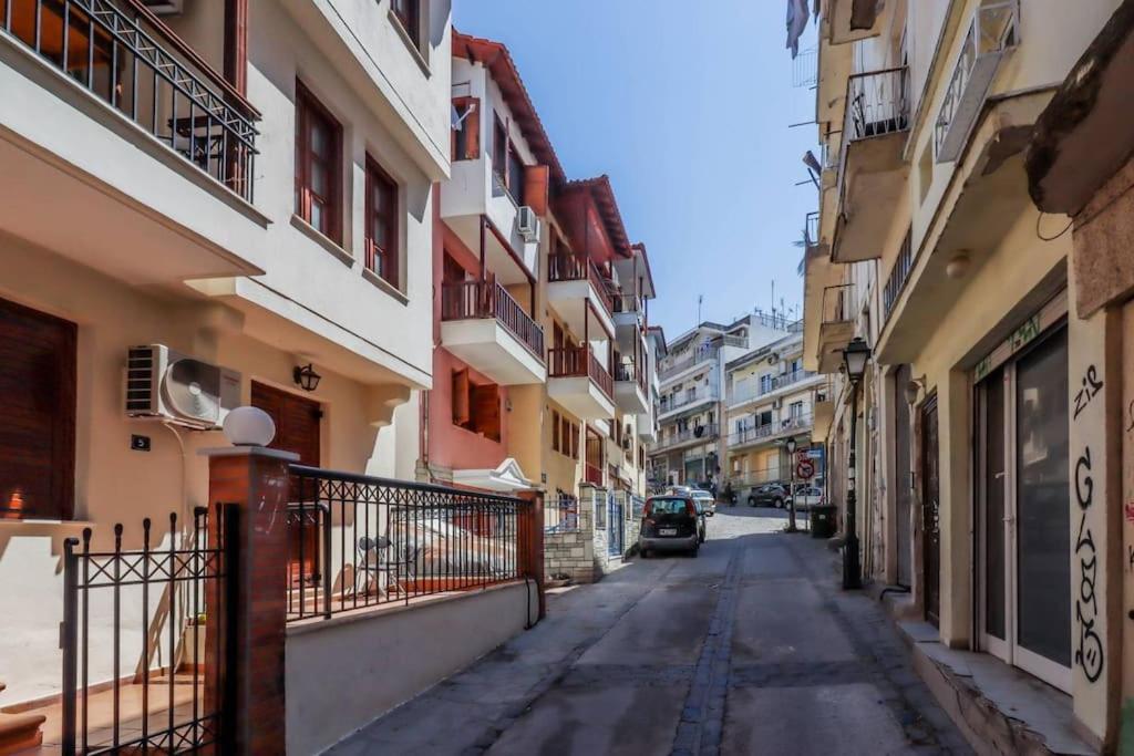 Traveler Home 85M2 Private Parking Next To Center Thessaloniki Buitenkant foto